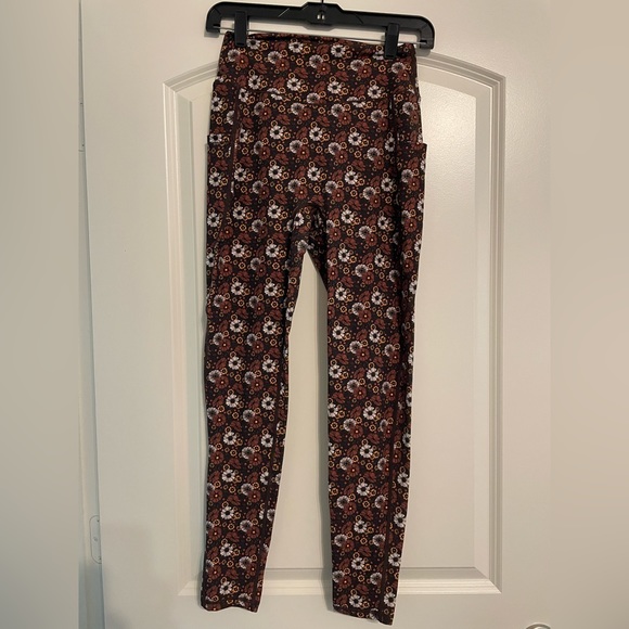 Buffbunny Collection Pants - Buffbunny Rosa Pocket Leggings Size Medium!